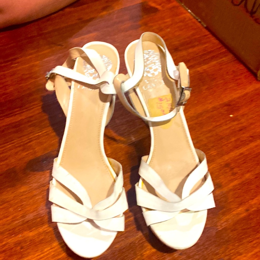 Vince Camuto heels 8 1/2 white